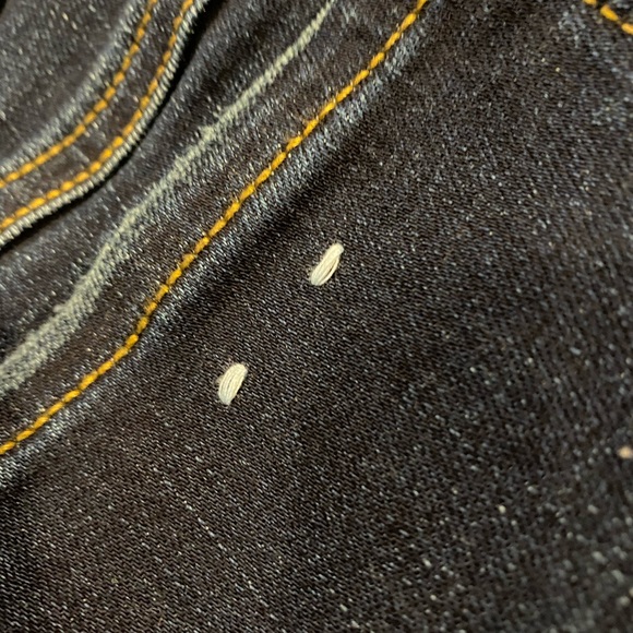 Thyme Maternity Dark Wash Jeans - Picture 3 of 5